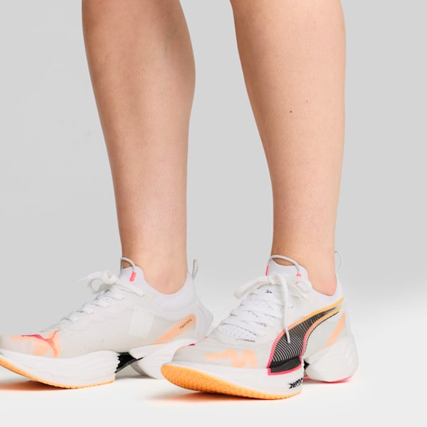 FAST-R NITRO™ Elite 2 Running Shoes Women, PUMA White-Sunset Glow-Sun Stream, extralarge