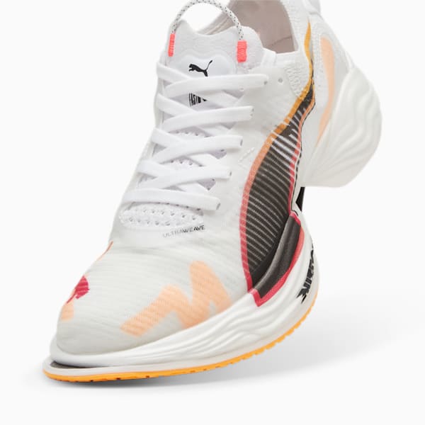 FAST-R NITRO™ Elite 2 Running Shoes Women, PUMA White-Sunset Glow-Sun Stream, extralarge