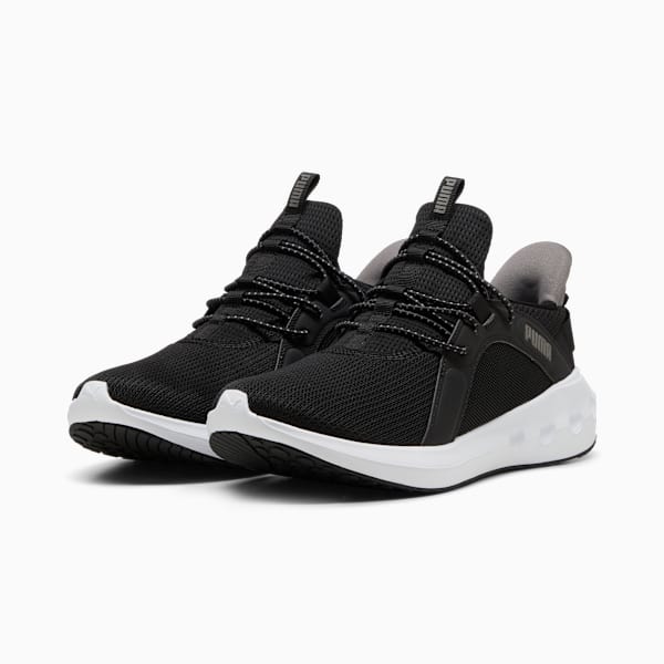 SOFTRIDE Carson Sliptech Men's Sneakers, PUMA Black-PUMA White, extralarge