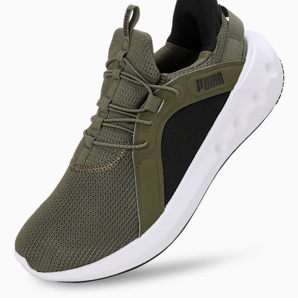 SOFTRIDE Carson Ease In Running Shoes, PUMA Olive-PUMA Black-PUMA White, extralarge-IND