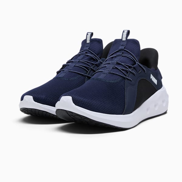SOFTRIDE Carson Sliptech Men's Sneakers, PUMA Navy-PUMA Black-PUMA White, extralarge