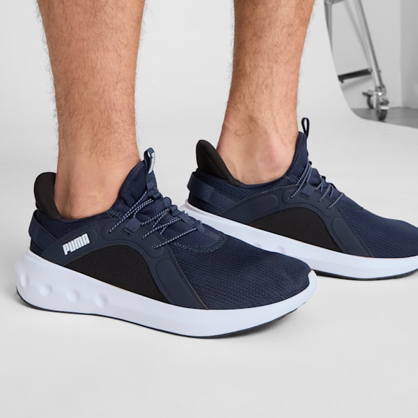Tenis para correr SOFTRIDE Carson Ease In Unisex, PUMA Navy-PUMA Black-PUMA White, extralarge