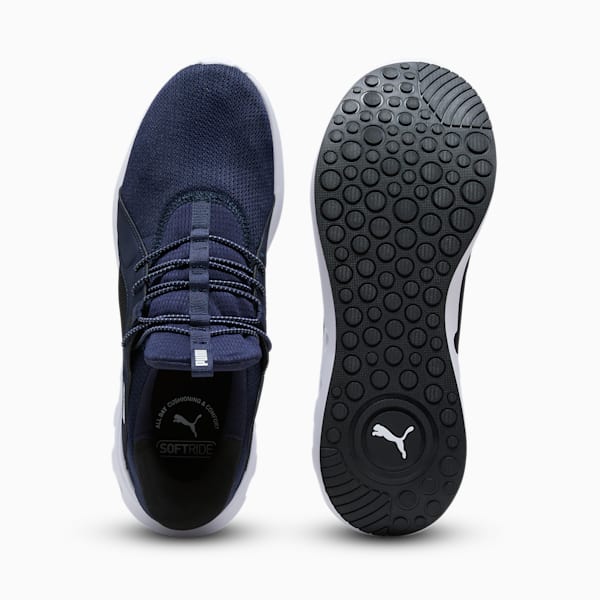 Tenis para correr SOFTRIDE Carson Ease In Unisex, PUMA Navy-PUMA Black-PUMA White, extralarge