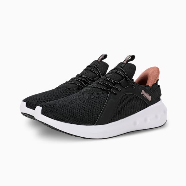 SOFTRIDE Carson Ease In Running Shoes, PUMA Black-Matte Rose Gold, extralarge-IND
