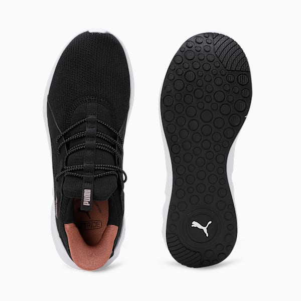 SOFTRIDE Carson Ease In Running Shoes, PUMA Black-Matte Rose Gold, extralarge-IND