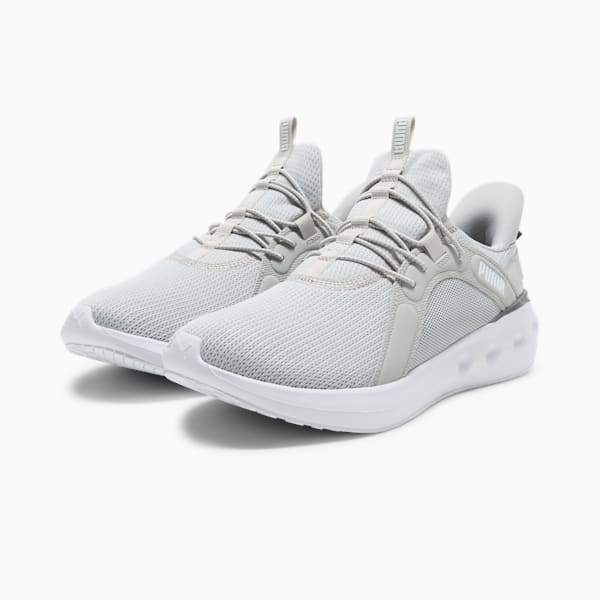 SOFTRIDE Carson Sliptech Men's Sneakers, Cool Light Gray-Cool Dark Gray-PUMA White, extralarge