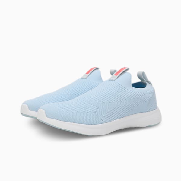 Softride Clean V2 Women's Shoes, Icy Blue-Electric Blush, extralarge-IND