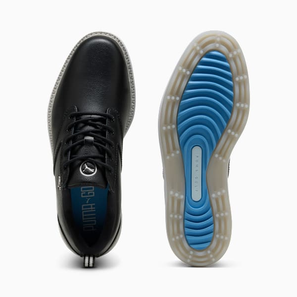 Avant 2 Golf Shoes Women, PUMA Black-Ash Gray-Team Light Blue, extralarge