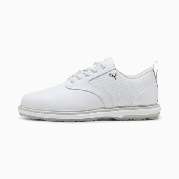 Avant 2 Golf Shoes Women, PUMA White-Ash Gray-Feather Gray, extralarge