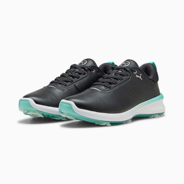 IGNITE Blaze 2 Golf Shoes Women, PUMA Black-Aquatic, extralarge