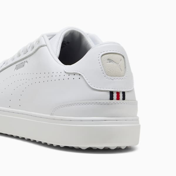 メンズ ゴルフ プーマ クラシック G スパイクレス シューズ, PUMA White-PUMA White, extralarge-JPN