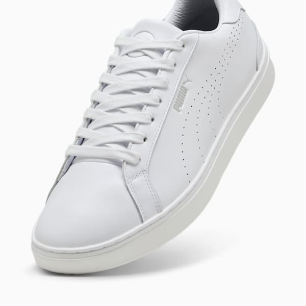 メンズ ゴルフ プーマ クラシック G スパイクレス シューズ, PUMA White-PUMA White, extralarge-JPN