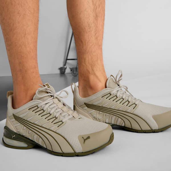Voltaic Evo Wide Men's Running Shoes, Desert Dust-Loden Green, extralarge