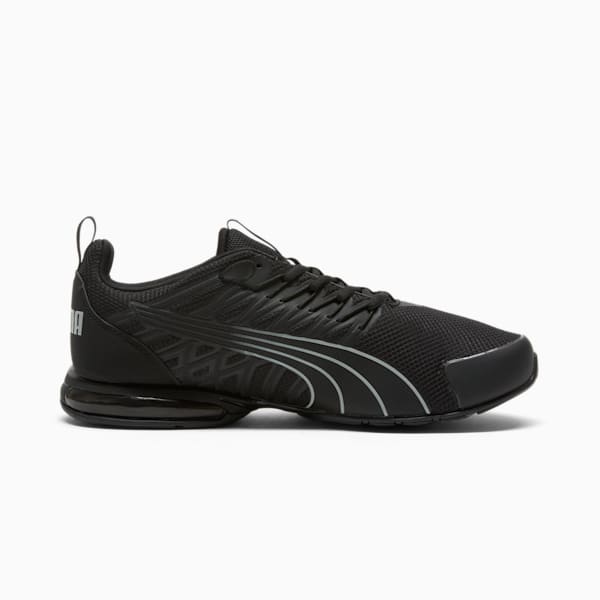 Voltaic Evo Wide Men's Running Shoes, PUMA Black-For All Time Red-Stormy Slate, extralarge