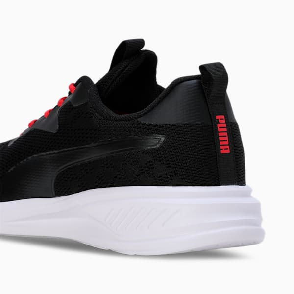 PUMA Widerer Men's Running Shoes, PUMA Black-For All Time Red-PUMA White, extralarge-IND