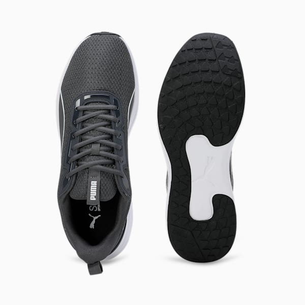 Mile On Men's Running Shoes, PUMA White-Shadow Gray, extralarge-IND