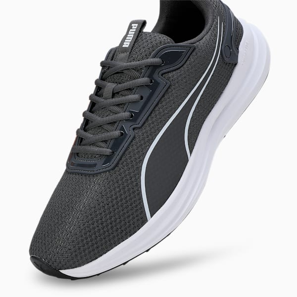 Mile On Men's Running Shoes, PUMA White-Shadow Gray, extralarge-IND