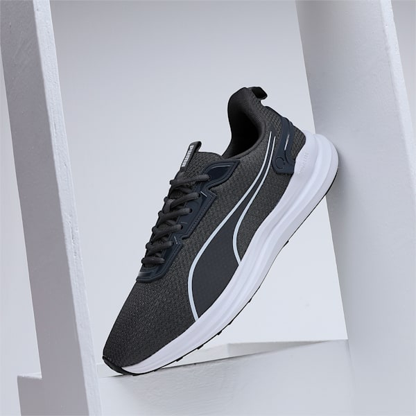 Mile On Men's Running Shoes, PUMA White-Shadow Gray, extralarge-IND