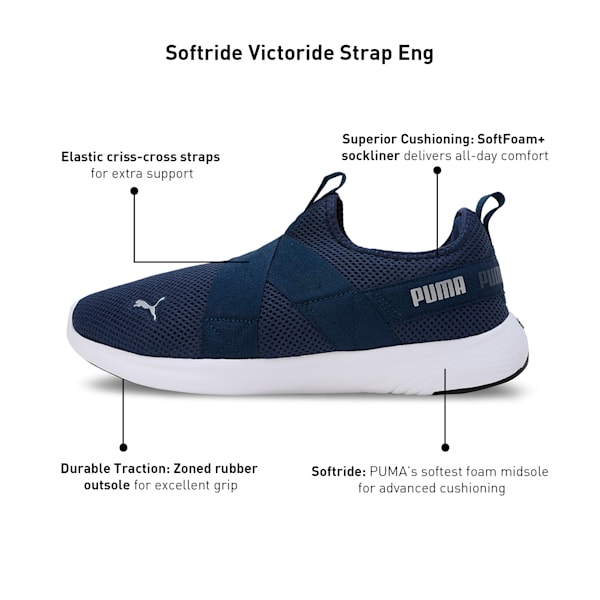 Softride Victoride Strap Eng Men s Slip On Shoes