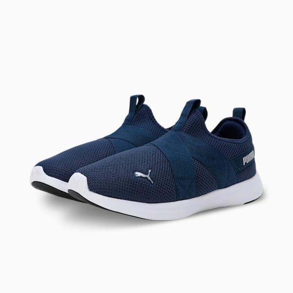 Puma slip ons blue men sales