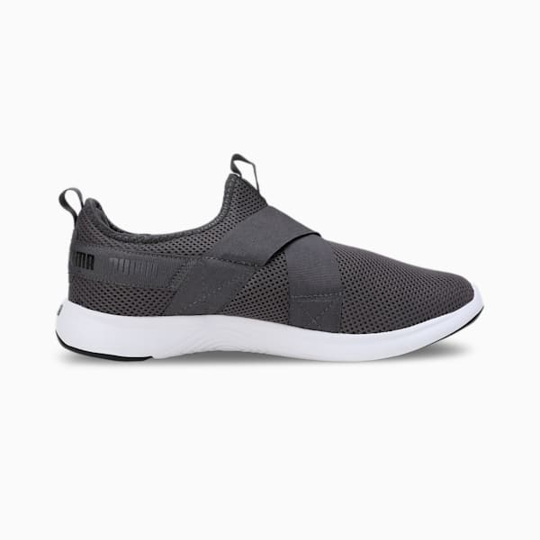 Softride Victoride Strap Eng Men's Slip-On Shoes, Dark Coal-PUMA Black, extralarge-IND