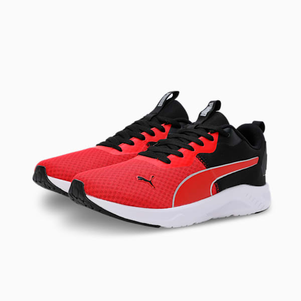 PUMA Aspirit Men's Running Shoes, For All Time Red-PUMA Black-Puma Silver, extralarge-IND