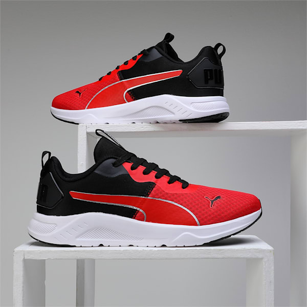 Aspirit Men's Running Shoes, For All Time Red-PUMA Black-Puma Silver, extralarge-IND