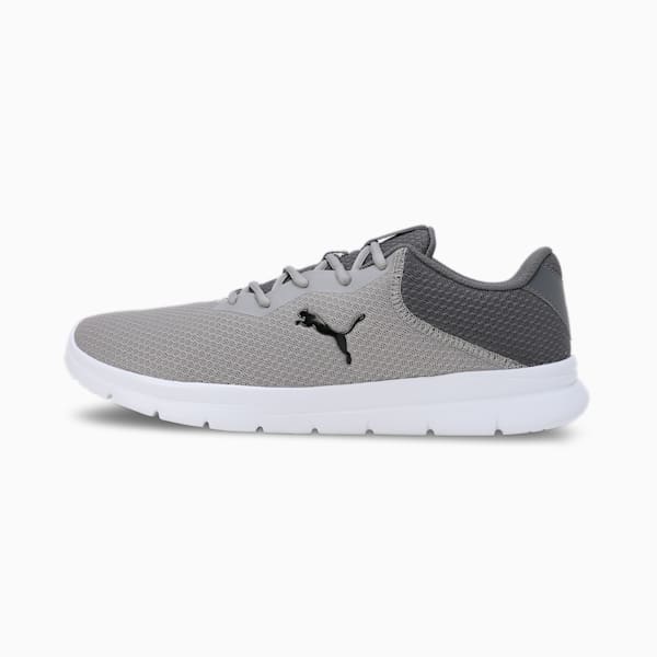 PUMA Escoot Men's Running Shoes, Cool Dark Gray-PUMA Black-Concrete Gray, extralarge-IND