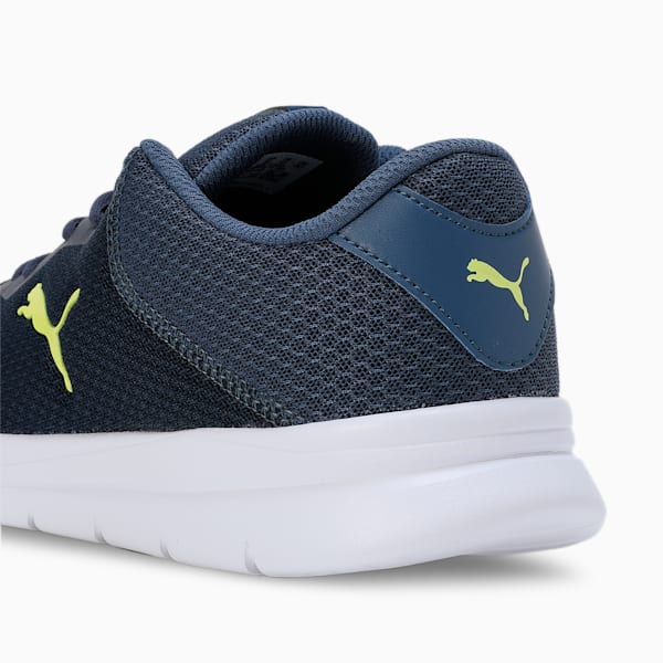 Puma men navy blue running shoes on sale