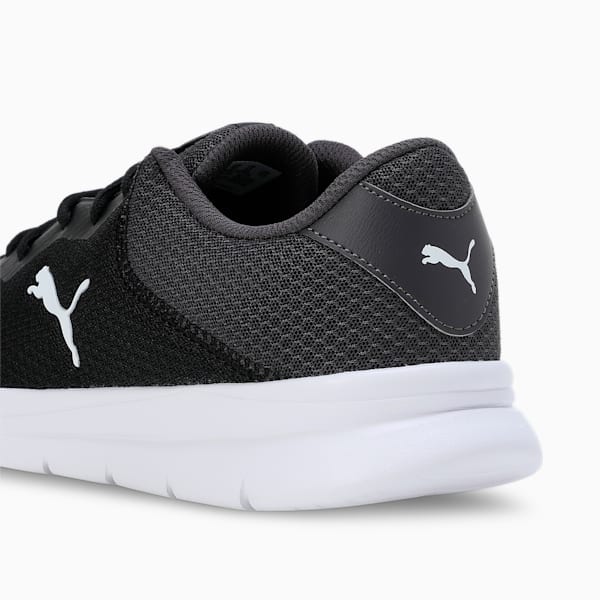 Escoot Men's Running Shoes, Dark Coal-PUMA Black-PUMA White, extralarge-IND