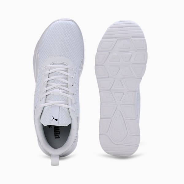 Ultragrip Men's Running Shoes, PUMA White-Feather Gray-PUMA Black, extralarge-IND