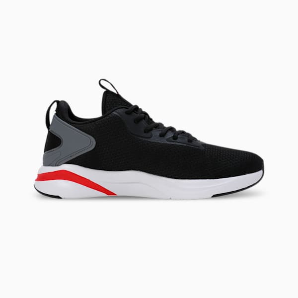 Softride Rift Runlyn Men's Running Shoes, PUMA Black-Cool Dark Gray-For All Time Red, extralarge-IND