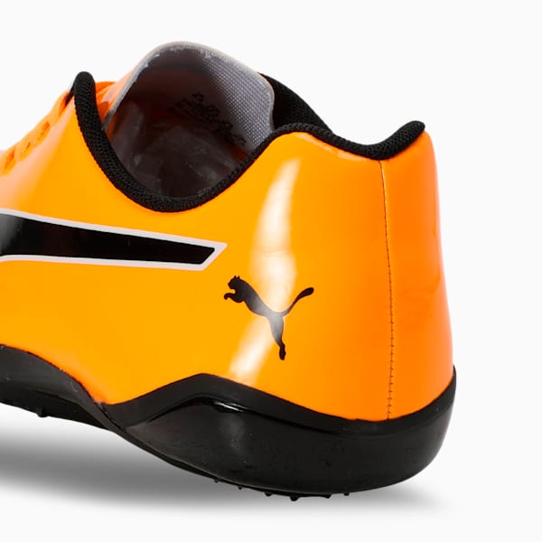 evoSPEED Prep Sprint 3.5 Spikes Running Shoes, Sun Stream-PUMA Black-PUMA White, extralarge-IND
