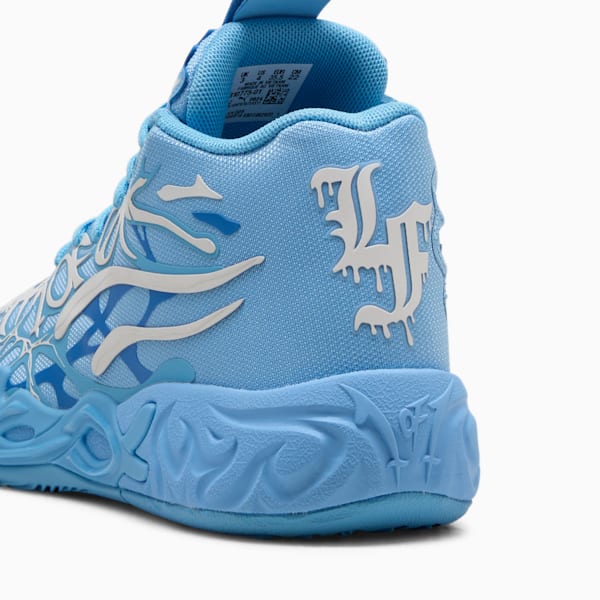Tenis de Basquetbol Adolescente MB.04 La Francé, Team Light Blue-Cool Mid Gray, extralarge