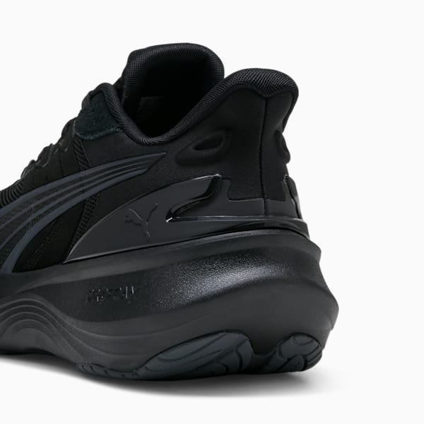ユニセックス パルス プロ ランニングシューズ, PUMA Black-Slate Gray, extralarge-JPN