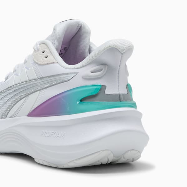 ユニセックス パルス プロ ランニングシューズ, PUMA White-PUMA Silver, extralarge-JPN