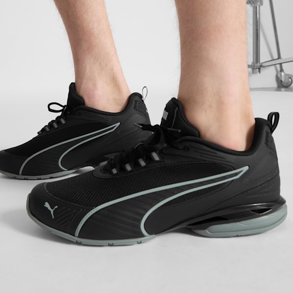 Sneakers magnétiques, PUMA Black-Cool Mid Gray, extralarge