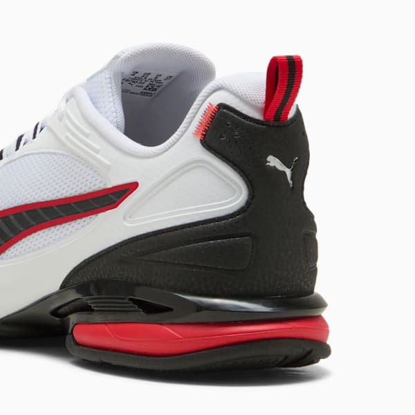 Tenis de running Magnetic, PUMA White-PUMA Black-For All Time Red, extralarge