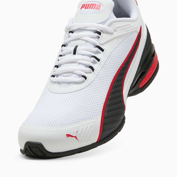 Tenis Magnéticos, PUMA White-PUMA Black-For All Time Red, extralarge
