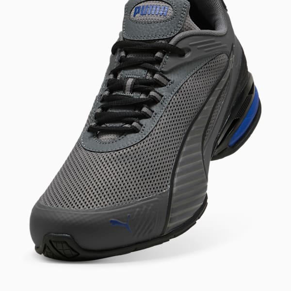Puma black blue shoes sales
