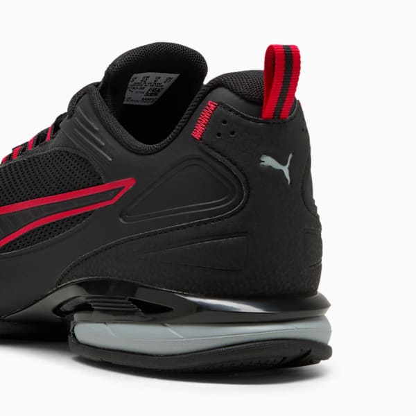 Magnetic Men's Sneakers, PUMA Black-Cool Mid Gray-For All Time Red, extralarge