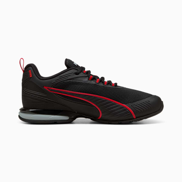 Tenis de running Magnetic, PUMA Black-Cool Mid Gray-For All Time Red, extralarge