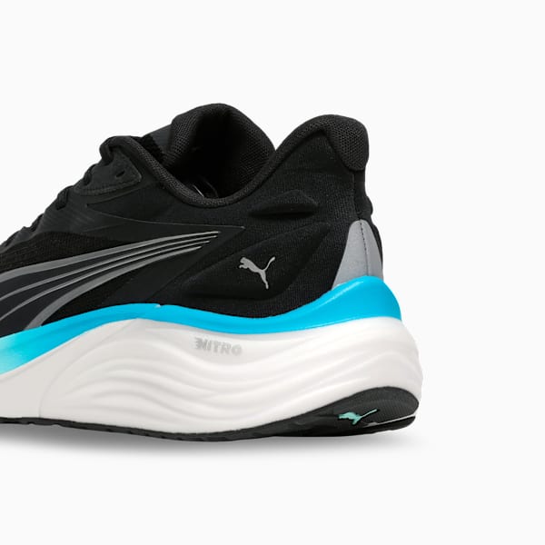 Electrify NITRO™ 4 Men's Running Shoes, PUMA Black-Mint Melt-Speed Blue, extralarge-IND