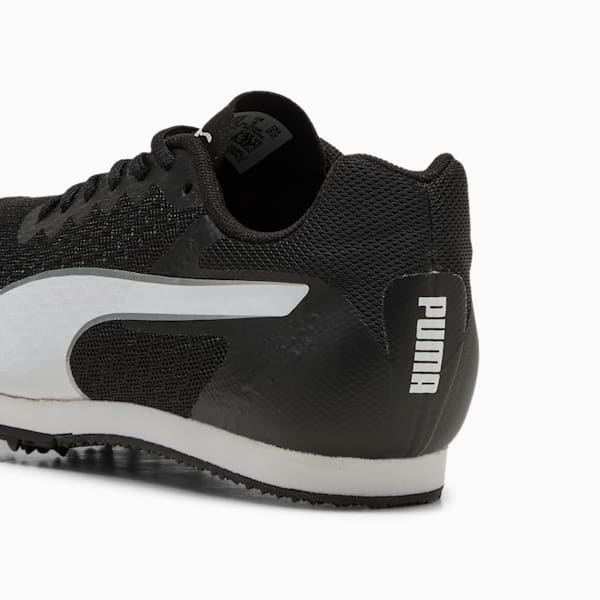 evoSPEED Star 9 Big Kids' Track Spikes, PUMA Black-PUMA White, extralarge