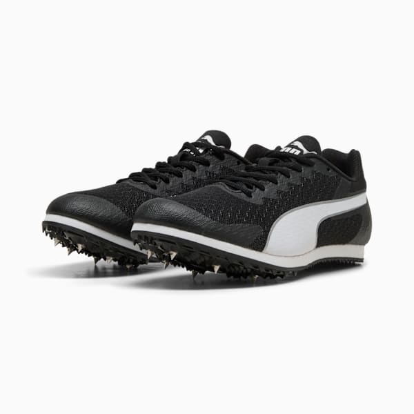 Tenis de atletismo evoSPEED Star 9 para adolescentes, PUMA Black-PUMA White, extralarge