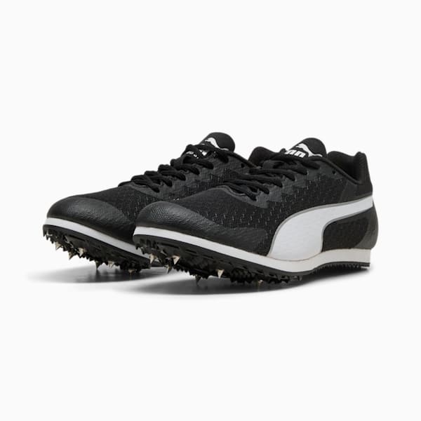 evoSPEED Star 9 Big Kids' Track Spikes, PUMA Black-PUMA White, extralarge