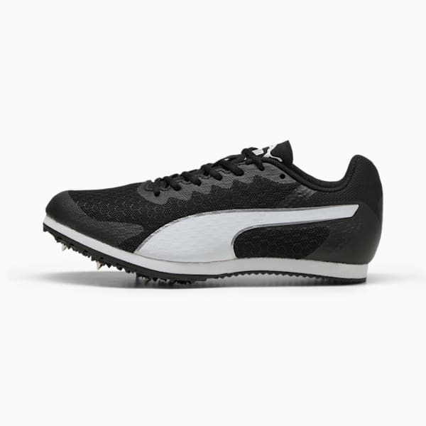 evoSPEED Star 9 Big Kids' Track Spikes, PUMA Black-PUMA White, extralarge