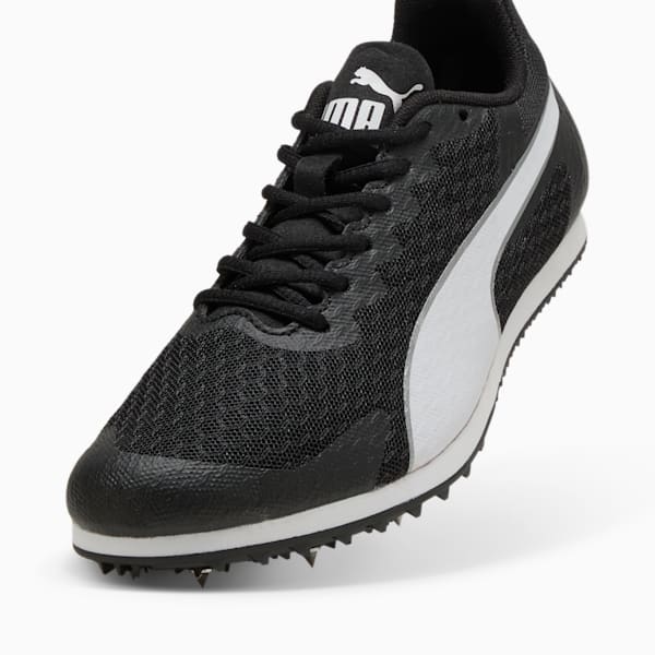 evoSPEED Star 9 Big Kids' Track Spikes, PUMA Black-PUMA White, extralarge