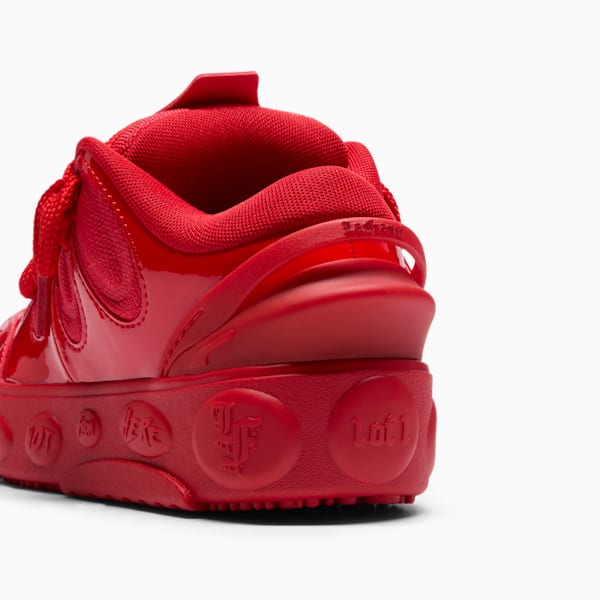 Zapatillas PUMA x LAMELO BALL LaFrancé Amour para niños grandes, For All Time Red, extralarge