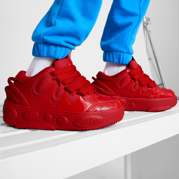 Zapatillas PUMA x LAMELO BALL LaFrancé Amour para niños grandes, For All Time Red, extralarge